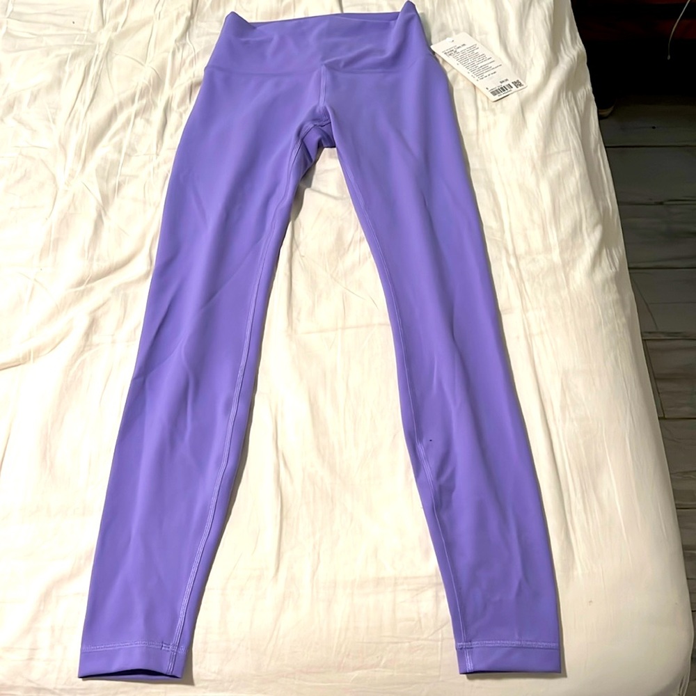 lululemon size 6 wunder train lavender leggings NWTs